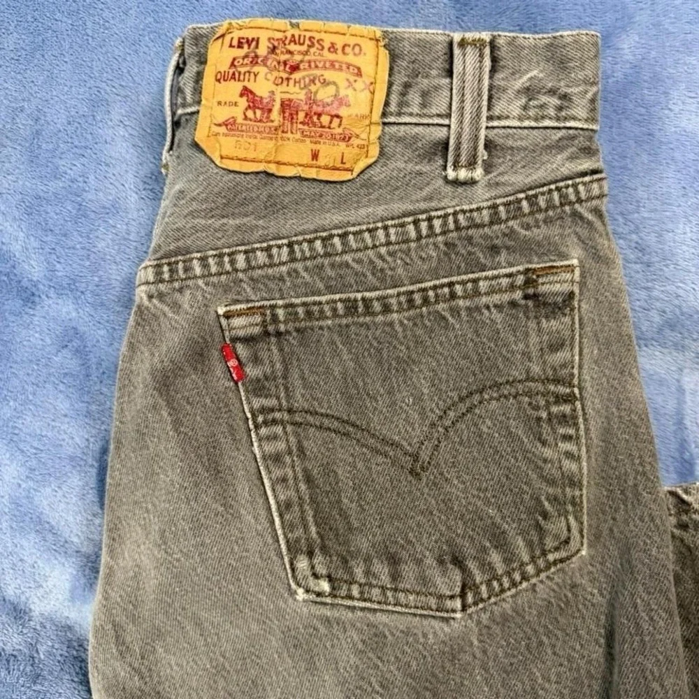 Levi's 501‎ grey jeans Size men 31x32